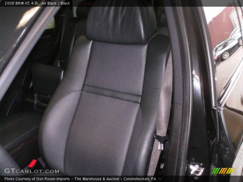 Jet Black / Black 2008 BMW X5 4.8i