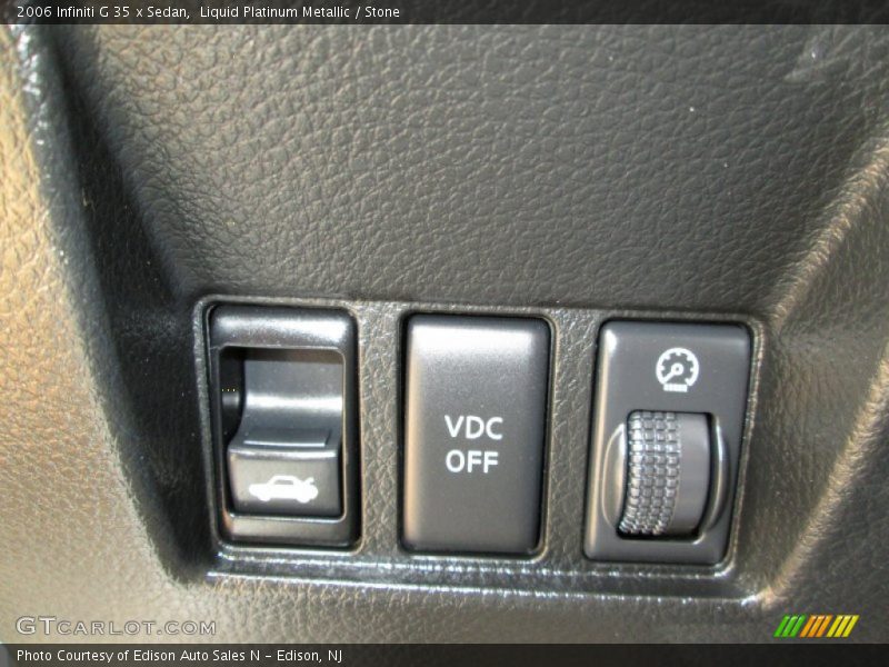 Liquid Platinum Metallic / Stone 2006 Infiniti G 35 x Sedan