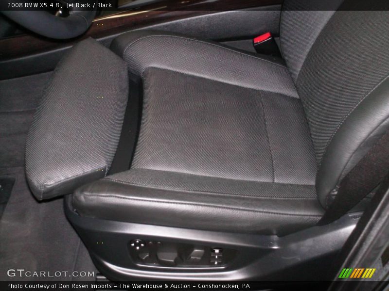 Jet Black / Black 2008 BMW X5 4.8i