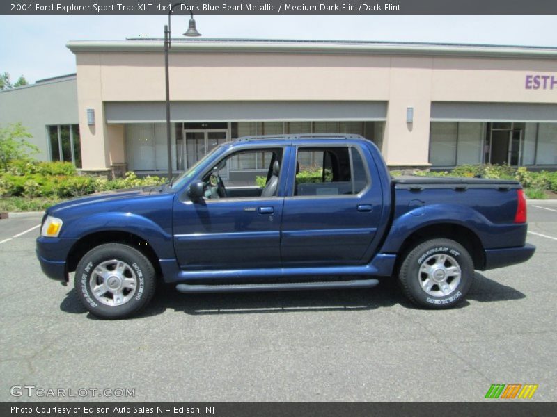 Dark Blue Pearl Metallic / Medium Dark Flint/Dark Flint 2004 Ford Explorer Sport Trac XLT 4x4