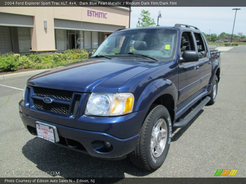 Dark Blue Pearl Metallic / Medium Dark Flint/Dark Flint 2004 Ford Explorer Sport Trac XLT 4x4