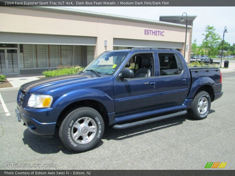 Dark Blue Pearl Metallic / Medium Dark Flint/Dark Flint 2004 Ford Explorer Sport Trac XLT 4x4