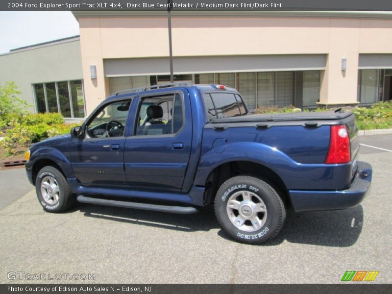 Dark Blue Pearl Metallic / Medium Dark Flint/Dark Flint 2004 Ford Explorer Sport Trac XLT 4x4