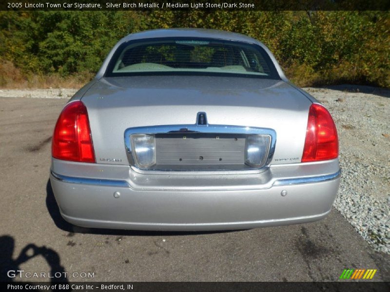 Silver Birch Metallic / Medium Light Stone/Dark Stone 2005 Lincoln Town Car Signature