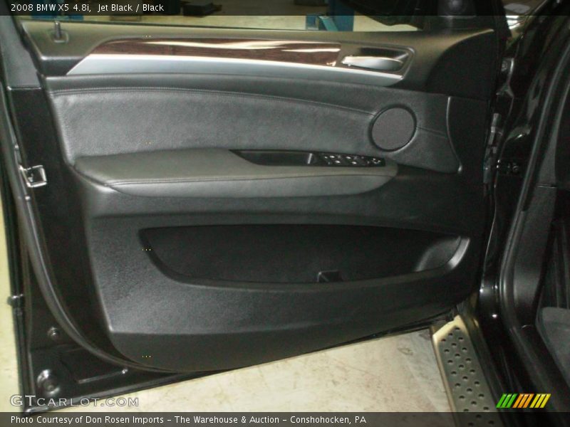Jet Black / Black 2008 BMW X5 4.8i
