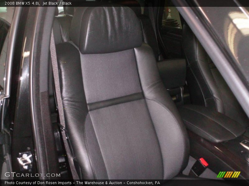 Jet Black / Black 2008 BMW X5 4.8i
