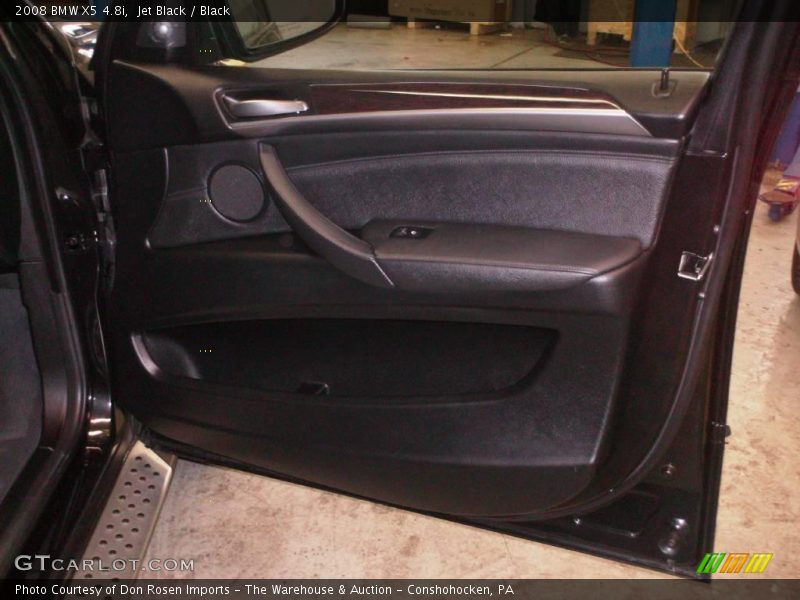 Jet Black / Black 2008 BMW X5 4.8i