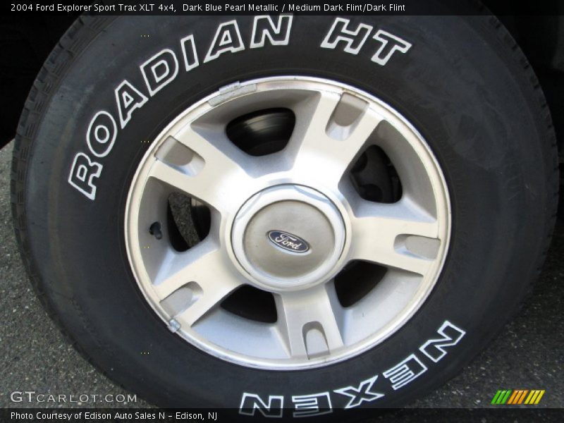 Dark Blue Pearl Metallic / Medium Dark Flint/Dark Flint 2004 Ford Explorer Sport Trac XLT 4x4
