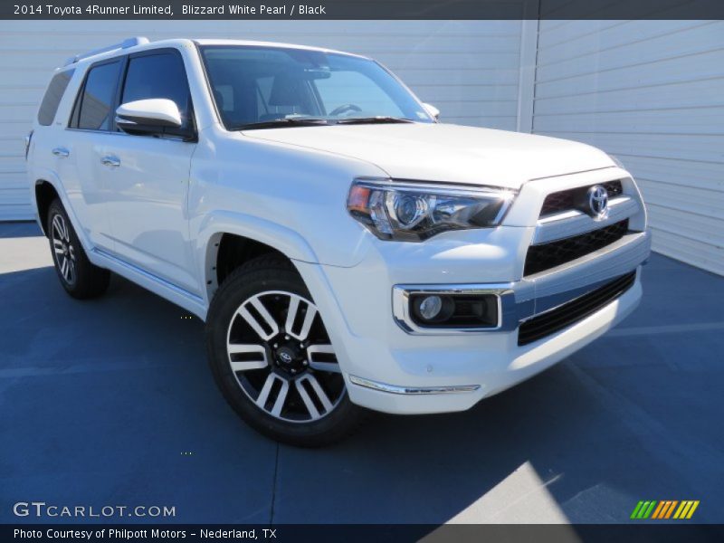 Blizzard White Pearl / Black 2014 Toyota 4Runner Limited