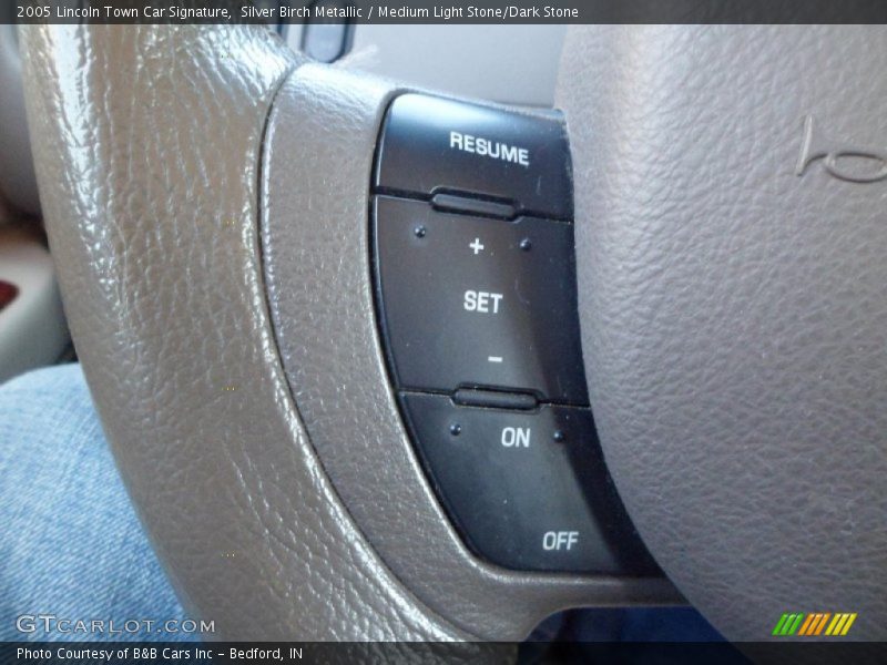 Silver Birch Metallic / Medium Light Stone/Dark Stone 2005 Lincoln Town Car Signature