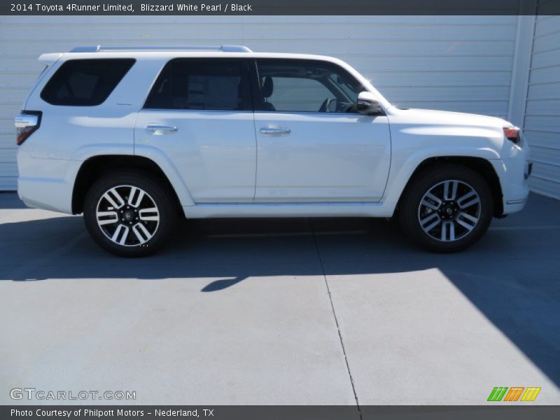 Blizzard White Pearl / Black 2014 Toyota 4Runner Limited