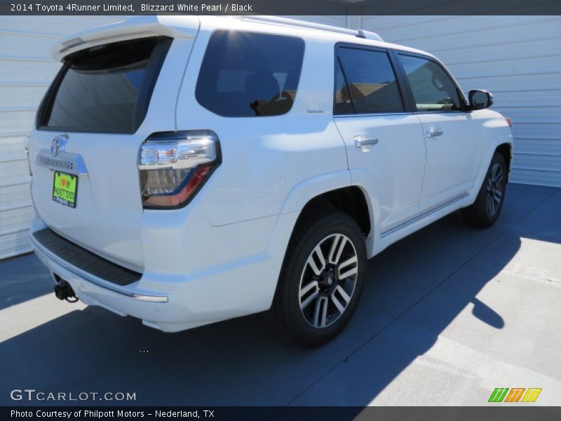 Blizzard White Pearl / Black 2014 Toyota 4Runner Limited