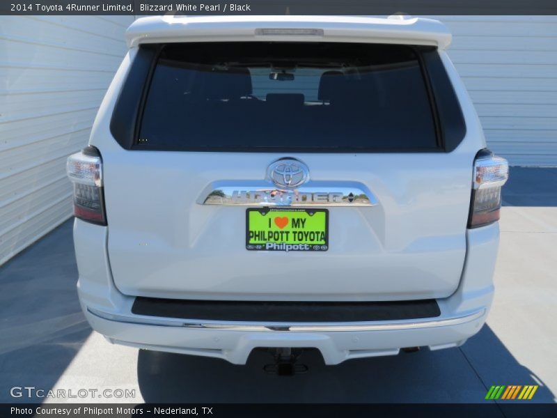 Blizzard White Pearl / Black 2014 Toyota 4Runner Limited