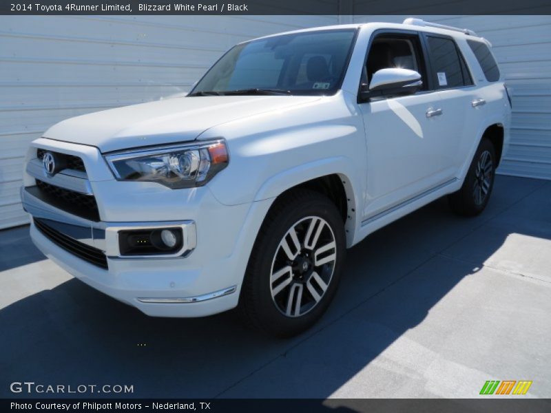 Blizzard White Pearl / Black 2014 Toyota 4Runner Limited
