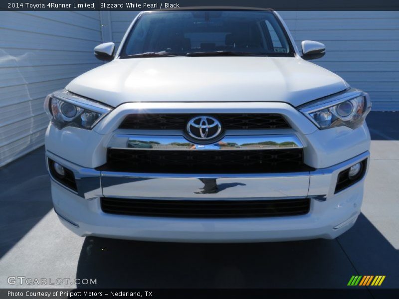Blizzard White Pearl / Black 2014 Toyota 4Runner Limited