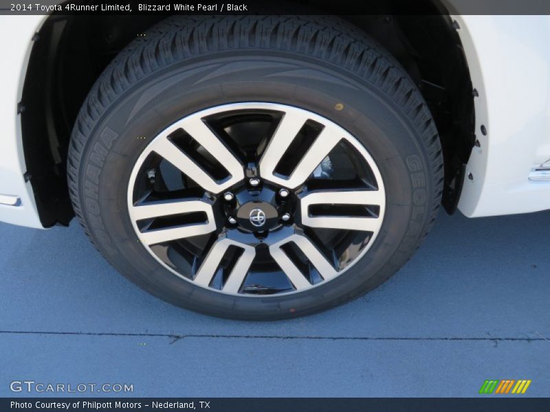 Blizzard White Pearl / Black 2014 Toyota 4Runner Limited