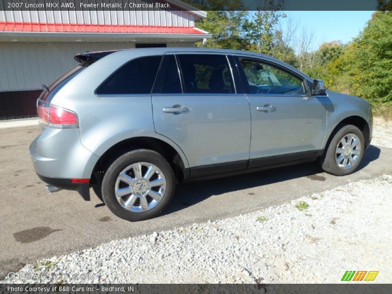 Pewter Metallic / Charcoal Black 2007 Lincoln MKX AWD