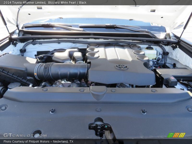 Blizzard White Pearl / Black 2014 Toyota 4Runner Limited