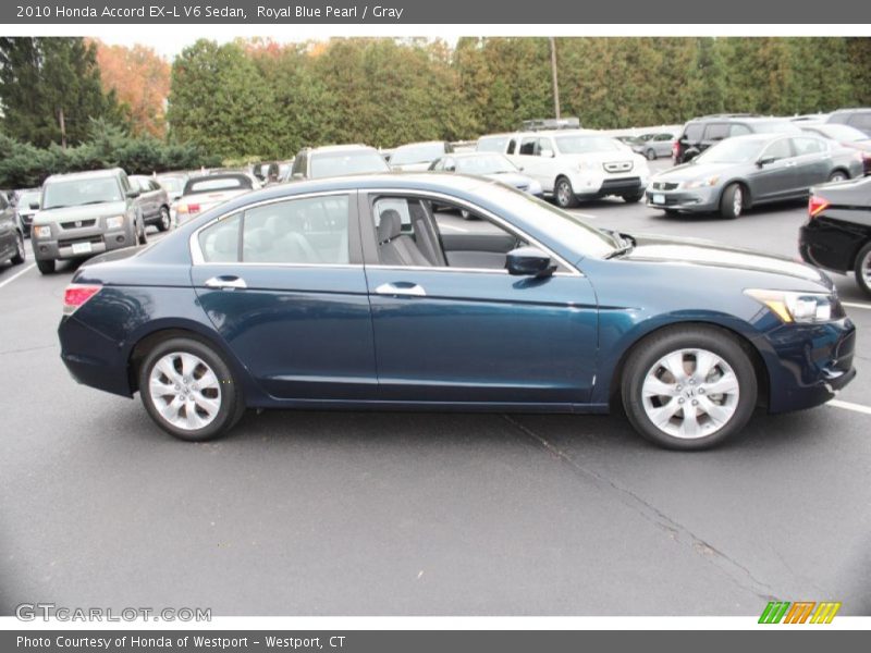  2010 Accord EX-L V6 Sedan Royal Blue Pearl