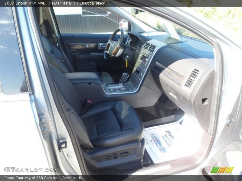 Pewter Metallic / Charcoal Black 2007 Lincoln MKX AWD