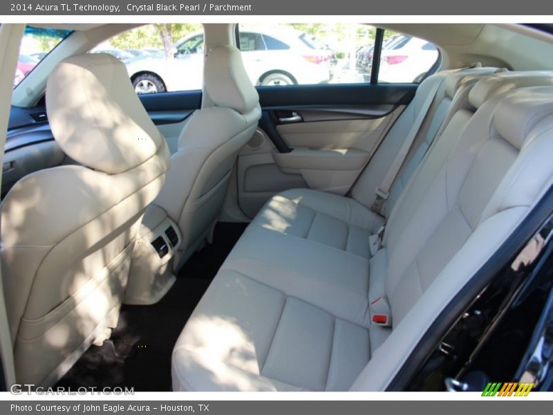 Rear Seat of 2014 TL Technology