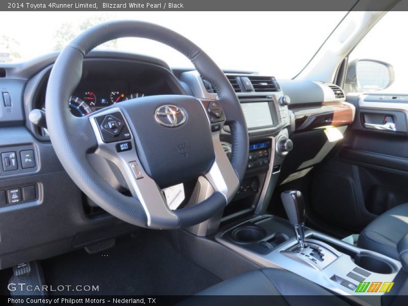 Blizzard White Pearl / Black 2014 Toyota 4Runner Limited
