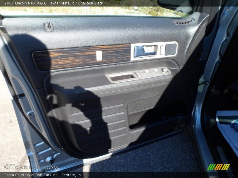 Pewter Metallic / Charcoal Black 2007 Lincoln MKX AWD