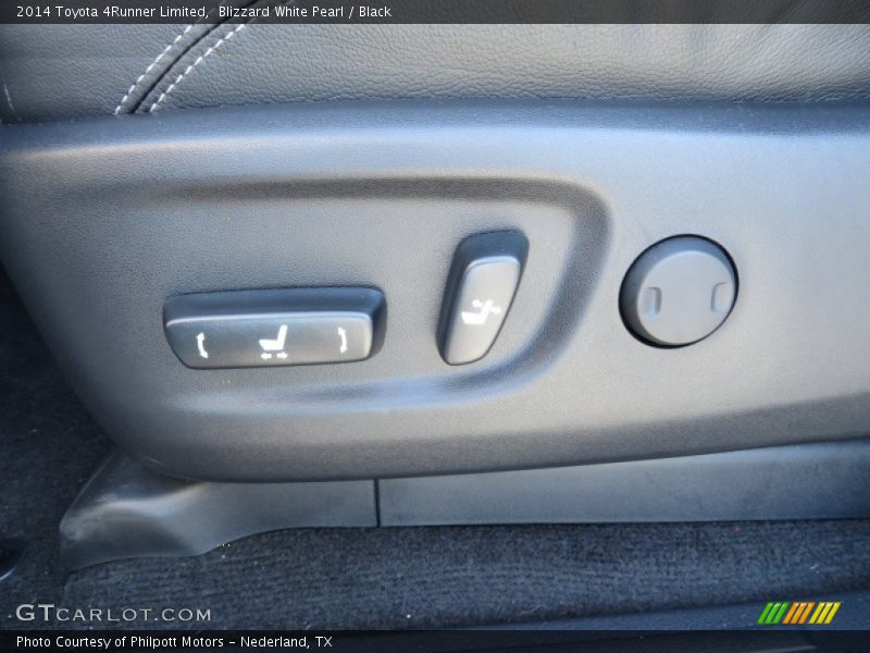 Blizzard White Pearl / Black 2014 Toyota 4Runner Limited