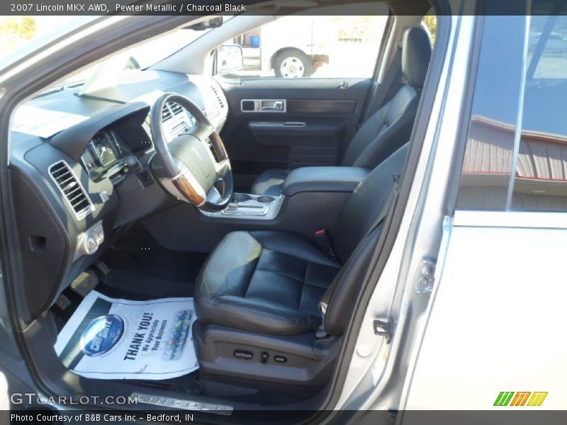 Pewter Metallic / Charcoal Black 2007 Lincoln MKX AWD