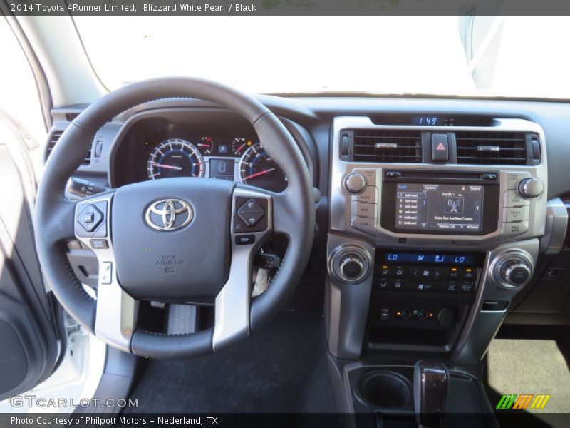 Blizzard White Pearl / Black 2014 Toyota 4Runner Limited