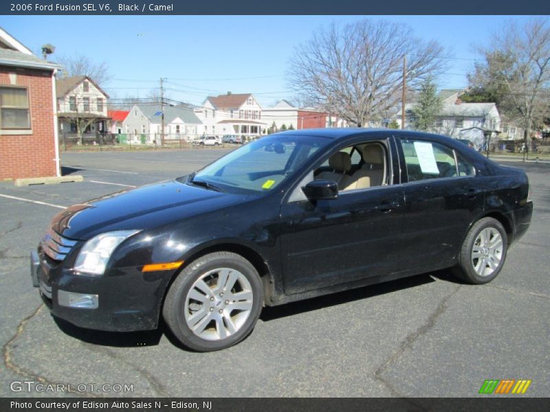 Black / Camel 2006 Ford Fusion SEL V6