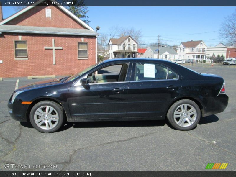 Black / Camel 2006 Ford Fusion SEL V6