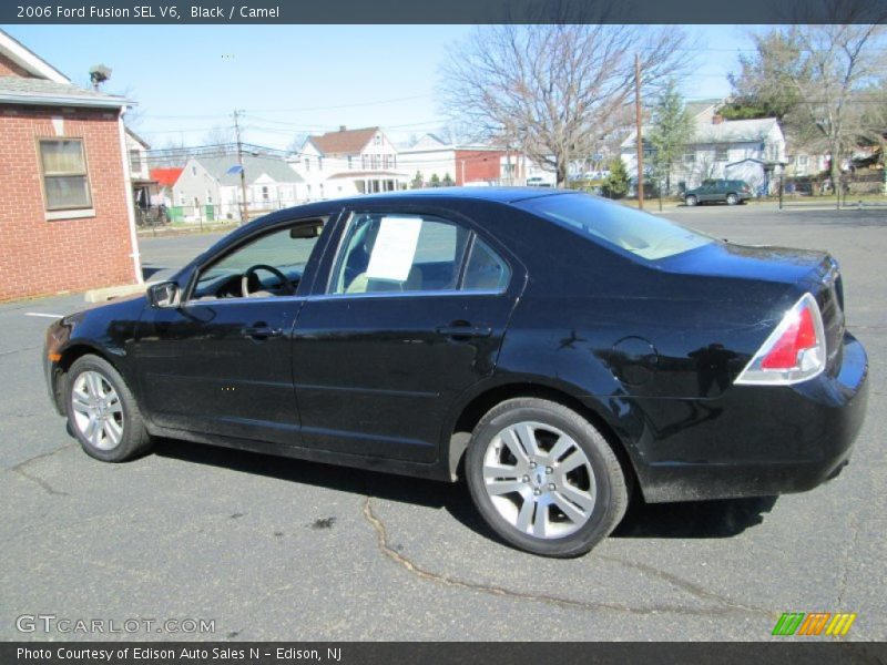 Black / Camel 2006 Ford Fusion SEL V6