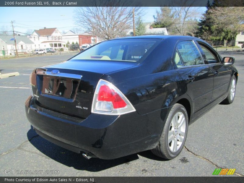 Black / Camel 2006 Ford Fusion SEL V6