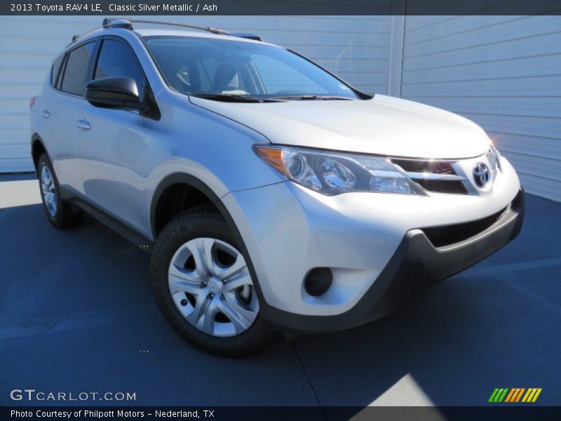 Classic Silver Metallic / Ash 2013 Toyota RAV4 LE