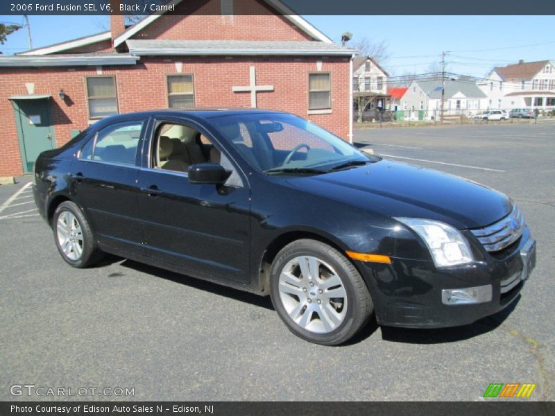 Black / Camel 2006 Ford Fusion SEL V6