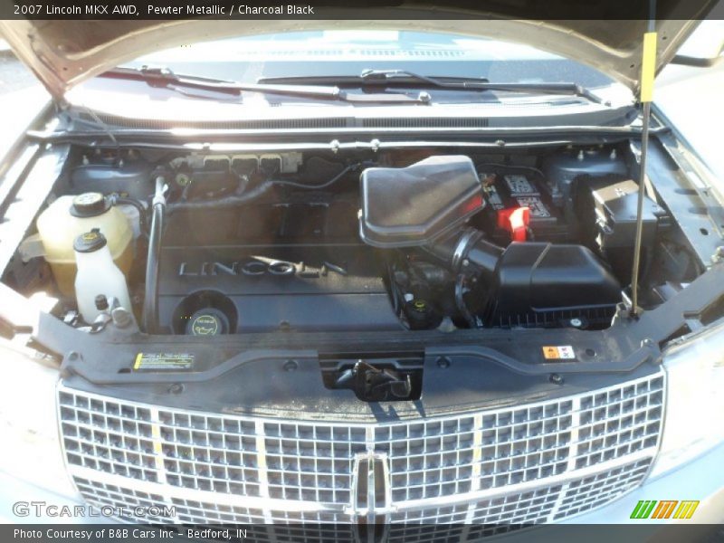 Pewter Metallic / Charcoal Black 2007 Lincoln MKX AWD