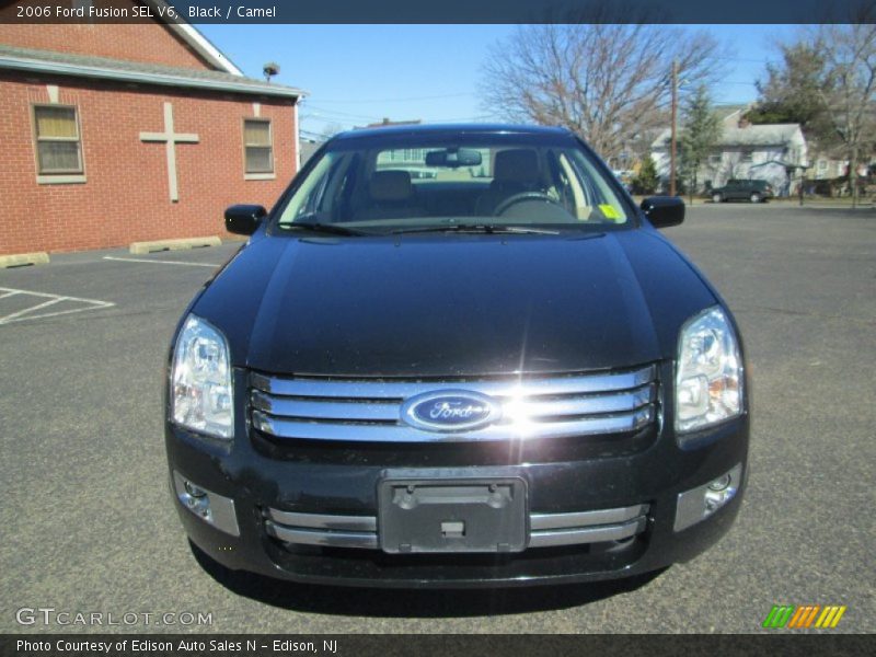 Black / Camel 2006 Ford Fusion SEL V6