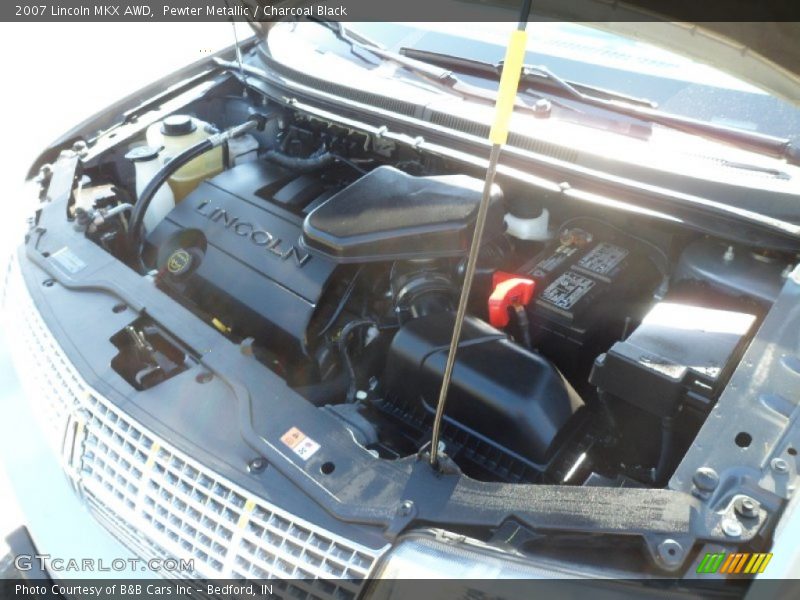 Pewter Metallic / Charcoal Black 2007 Lincoln MKX AWD