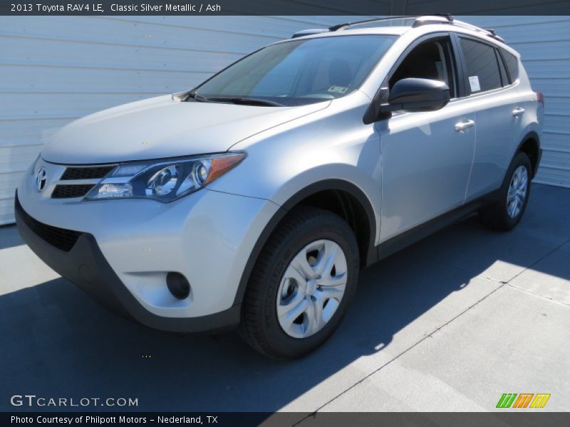 Classic Silver Metallic / Ash 2013 Toyota RAV4 LE