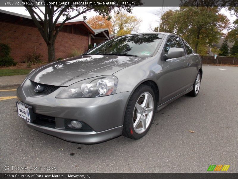 Magnesium Gray Metallic / Titanium 2005 Acura RSX Type S Sports Coupe