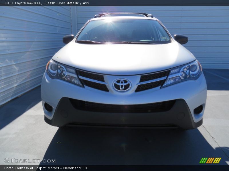 Classic Silver Metallic / Ash 2013 Toyota RAV4 LE