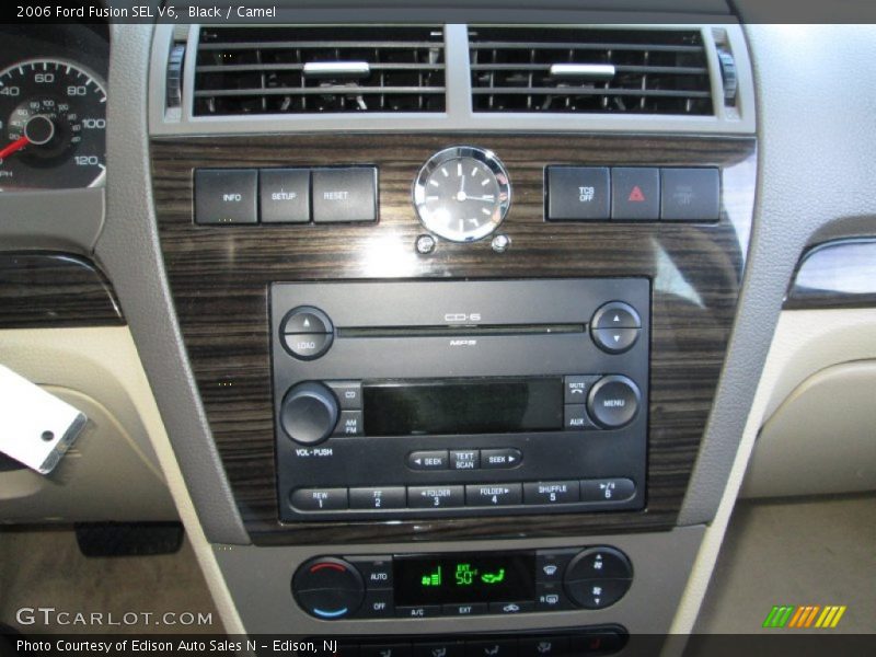 Black / Camel 2006 Ford Fusion SEL V6