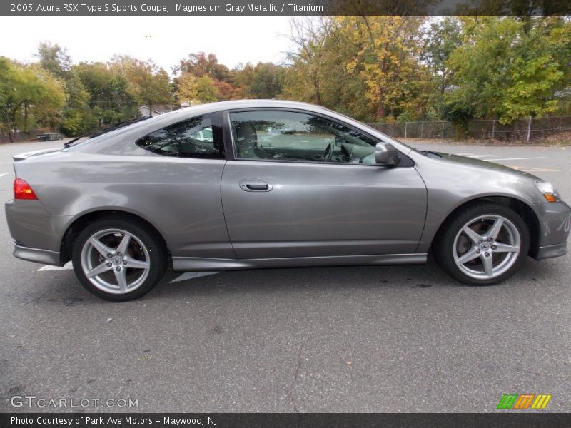 Magnesium Gray Metallic / Titanium 2005 Acura RSX Type S Sports Coupe
