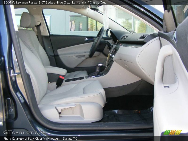 Blue Graphite Metallic / Classic Grey 2006 Volkswagen Passat 2.0T Sedan