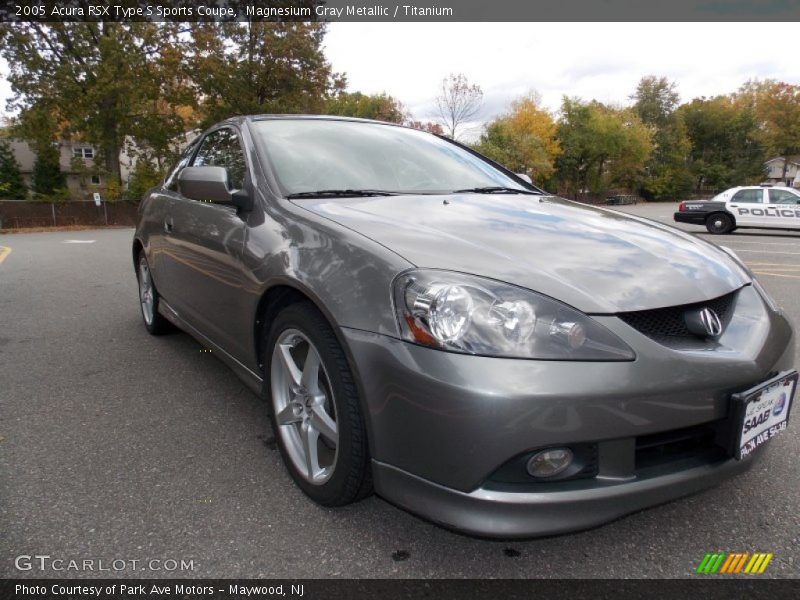 Magnesium Gray Metallic / Titanium 2005 Acura RSX Type S Sports Coupe