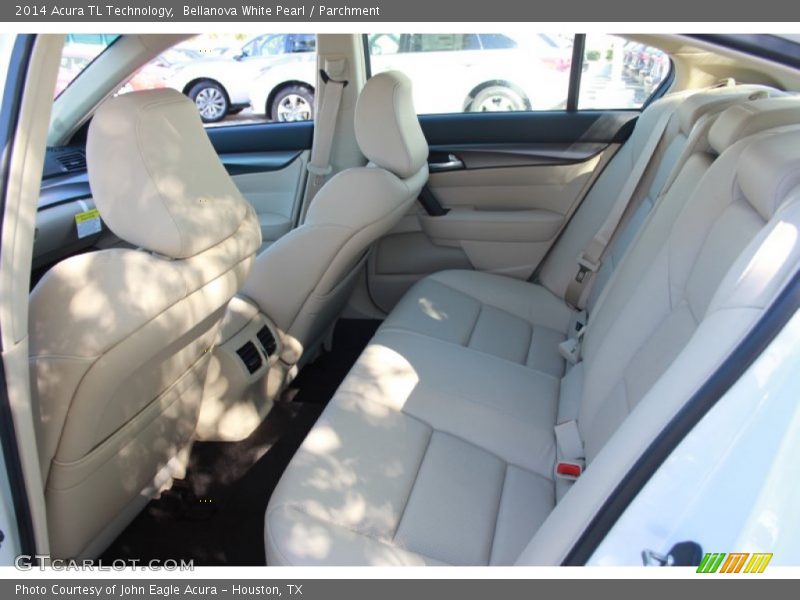 Rear Seat of 2014 TL Technology