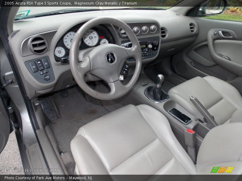 Titanium Interior - 2005 RSX Type S Sports Coupe 