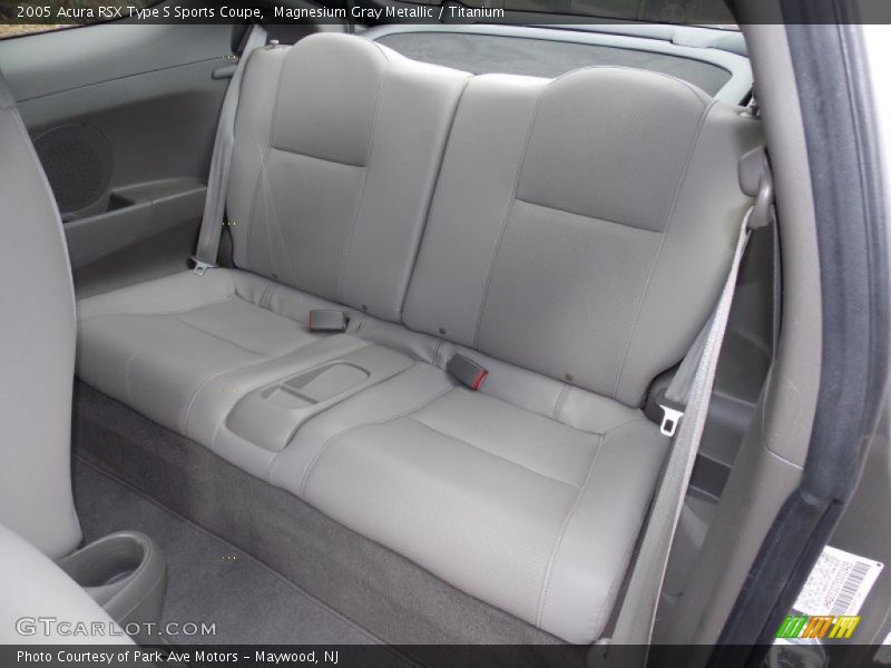 Rear Seat of 2005 RSX Type S Sports Coupe