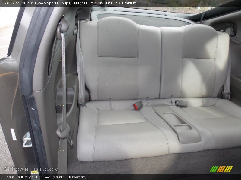 Rear Seat of 2005 RSX Type S Sports Coupe